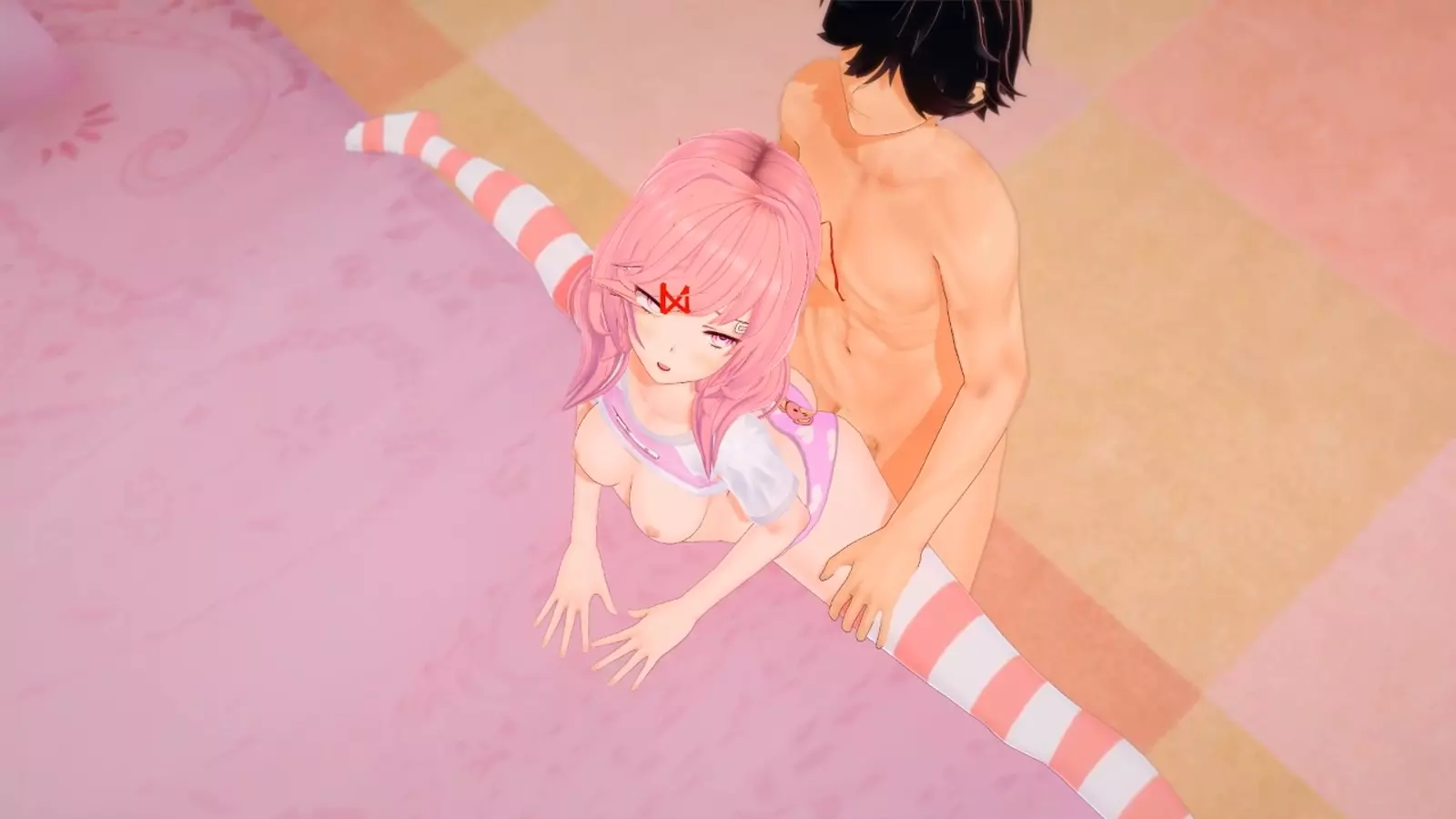 Clan br and half sister in a passionate tomcat embrace in hentai a realm of setting